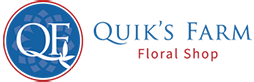 Quik's Farm Floral Shop Logo