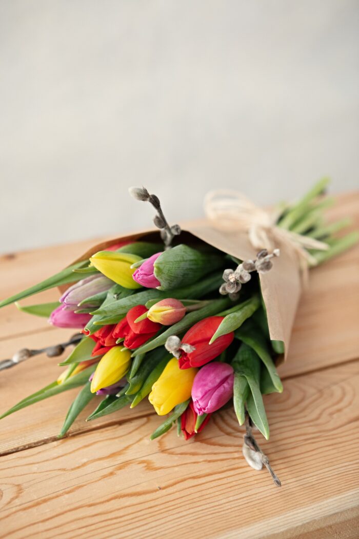 Colourful Tulip Bouquet