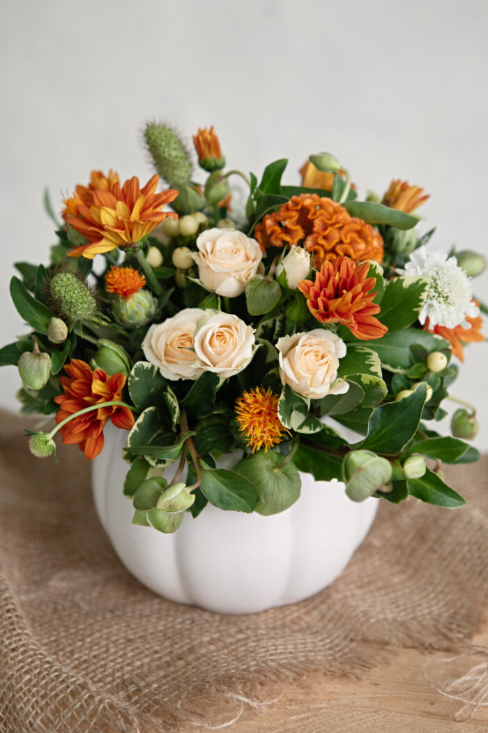 Pretty Pumpkin Arrangement